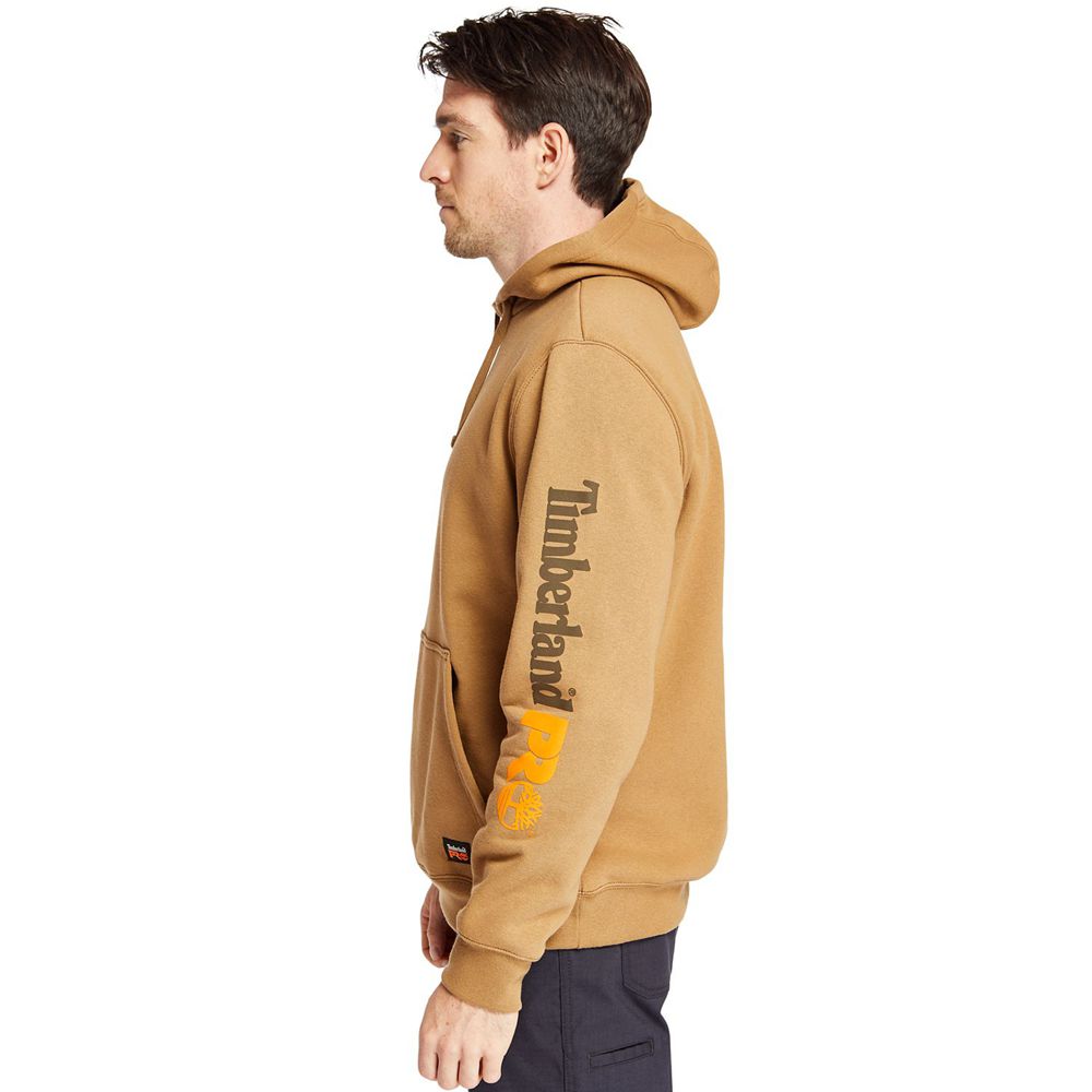 Sudadera Timberland Argentina Hombre - Pro® Hood Honcho Pullover Hoodie - Marrones - ELNTZB-912